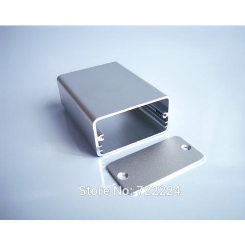 10 pcs/lot 44*23*60mm aluminum electronic project box power amplifier case Housing DIY PCB shell control switch outlet enclosure
