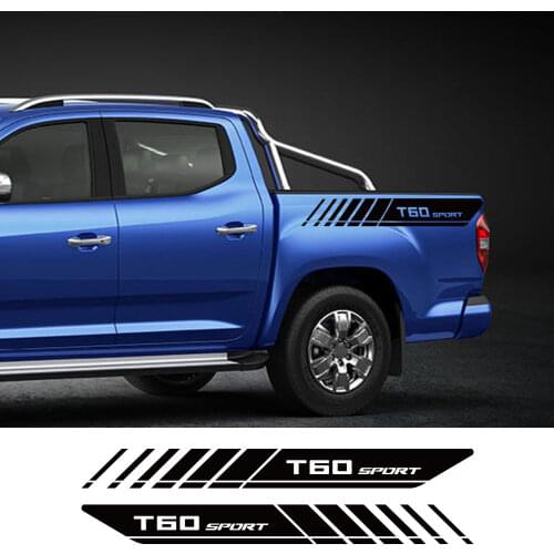 Car Stickers For Maxus T60 Sport Pickup Rear Trunk Side Decals Truck Graphics Letters Vinyl Decor Cover Auto Tuning Accessories