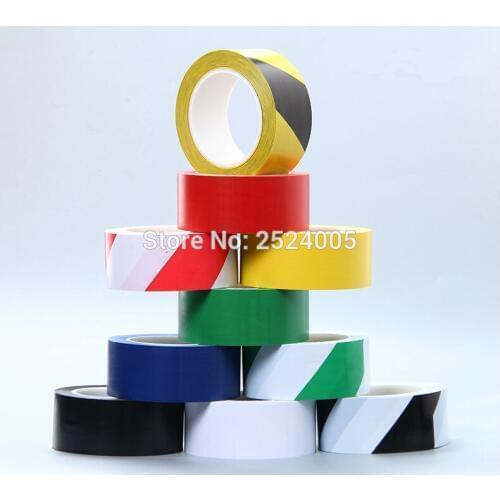 Free shipping warning tape/20mm width/33meters a roll/5pcs a lot/colorful adhesive tapes/PVC tape
