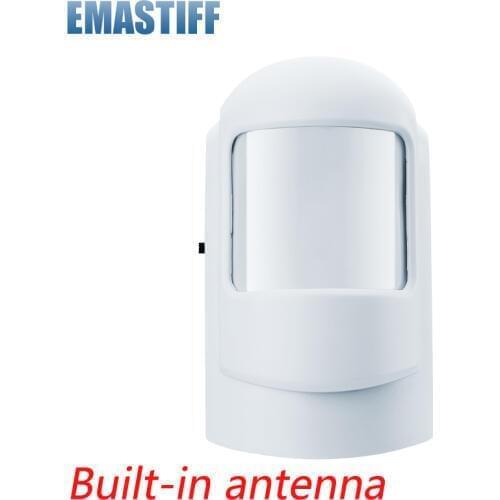 Wireless Intelligent PIR Motion Sensor Alarm Detector For GSM PSTN Home Burglar Alarm System Security Built-in antenna