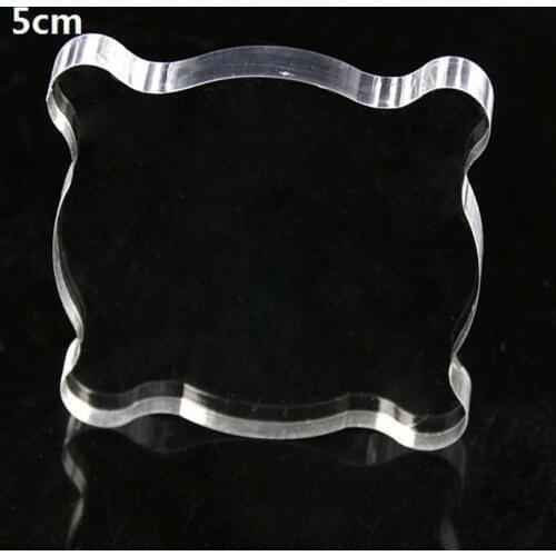 Smooth Transparency Acrylic pad for DIY Scrapbooking Clear stamps DIY Scrapbook photo album Decorative