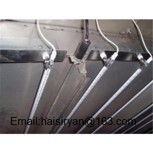 Infrared heating lamp 500w twin tube heat lamp