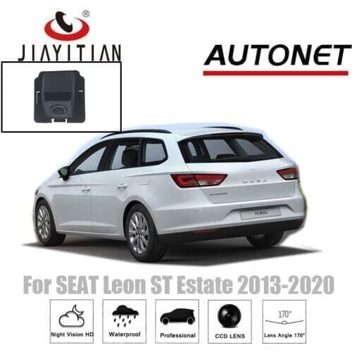 JIAYITIAN Rear View camera For SEAT Leon ST 2013 2014~2020 preformed hole for CAMCCD/Night Vision/Backup Reverse parking camera