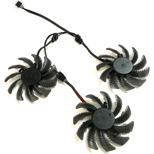 3pcs/lot gpu gtx980 video card cooler 4pin fans for GIGABYTE GV-N98TXTREME GV-N980XTREME Graphics video cards cooling
