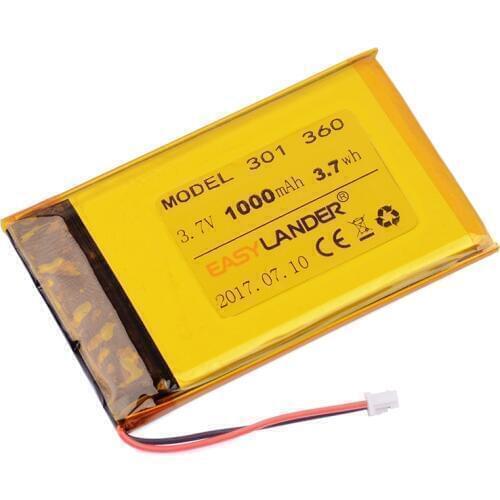 3.7V 1000mAh Rechargeable Li-Polymer Battery For PocketBook 360 PocketBook 301 PocketBook 301 plus pocketbook 601 kobo N647