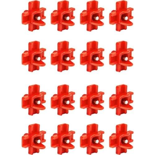 Practical Poultry Water Nipples - Chicken Nipple with Horizontal Side Mount - Chicken Water Drinker - Pack of 16