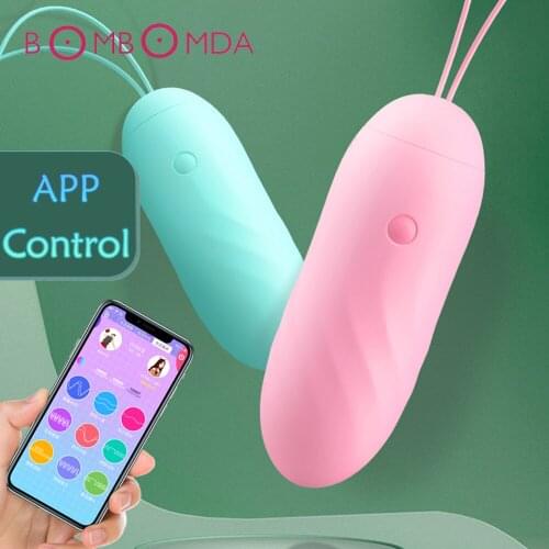 APP Bluetooth Vibrator For Women Wireless Remote Control Vibrator Bullet 9 Speeds Vibrating Jump Egg G spot Stimulator Adult Toy