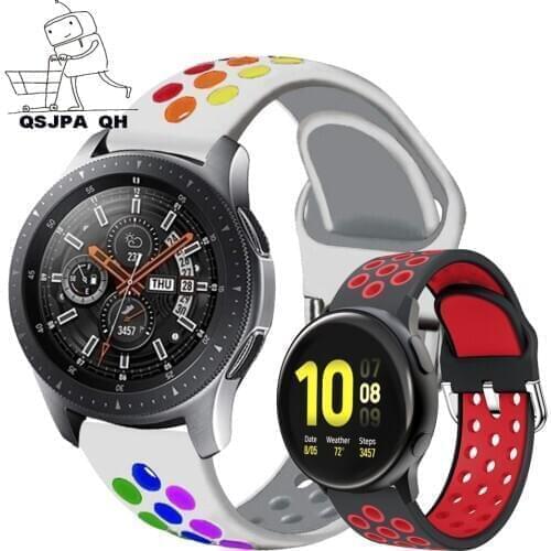 20mm/22mm watchband correa huawei watch gt strap For Samsung Galaxy Watch 42MM Active 2 S2 strap Quick Release watch accessories