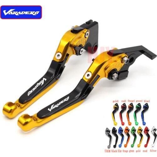 For Honda XL1000 Varadero ABS 1999-2013 CNC Motorcycle Foldable Extending Brake Clutch Levers And Moto 170mm Lever 2000 2001