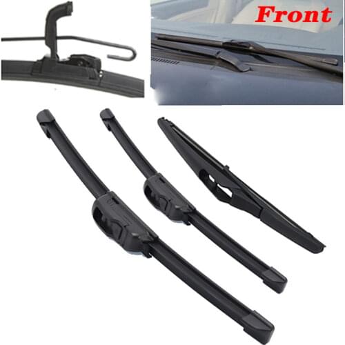 Front & Rear windshield wipers wiper Windscreen Window wipers blades For Renault Kadjar 2015 2016 2017 2018 2019