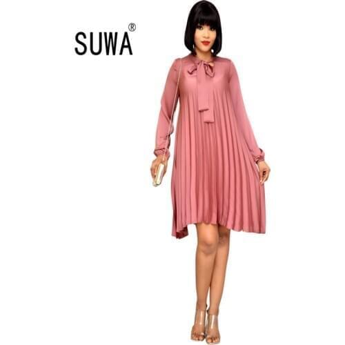 Деловые летние платья SUWA China At AliExpress