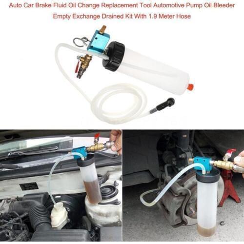 Universal Auto Car Brake Fluid Oil Change Replacement Tool Manual Suction Automotive Pump Oil Bleeder Empty Drain Kit Hand Tool
