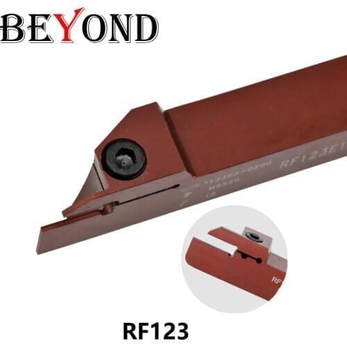 BEYOND RF123 RF123E2525 RF123E1616 RF123G2020 RF123H2020 RF123E1212-2T12 2T17 3T20 4T25 Grooving Turning Lathe Tool Holder CNC