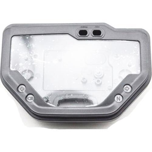 Black Motorcycle Speedo Meter Gauge Tachometer Clock Case Cover for 2003-2006 Honda CBR 600 RR