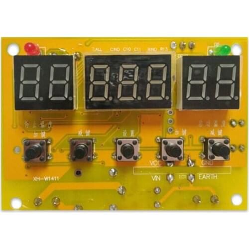 Temperature controllerW1411 multi-function three-display digital thermostat temperature controller switch