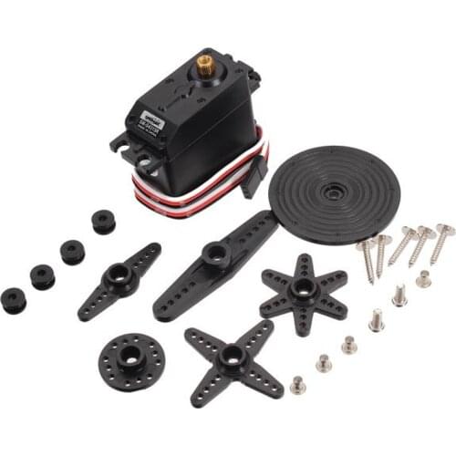 Spring SM-S4315R High Torque Servo 13.5kg/60g W/Metal Gears and Double Bearings Continuous Rotation for RC Robot
