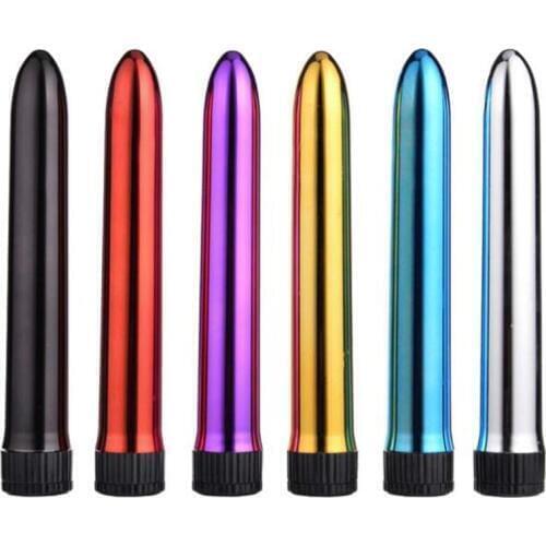 Single Speed Waterproof Vaginal Massager Strong Vibration G-spot Clitoris Stimulator Dildo Bullet Vibrators Sex Toys For Women