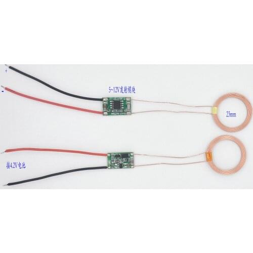 23mm Coil 4.2V Battery Wireless Charging Module Wireless Power Supply Module XKT-R05