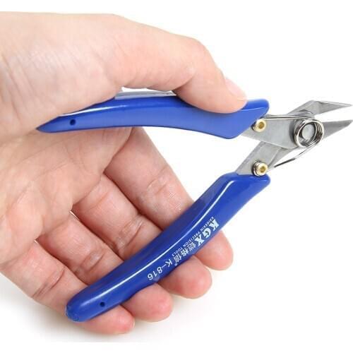 5 inch Precision Cutter Pliers Strong Toughness Electric Portable for Electrical Wire Cable High Hardness Snips