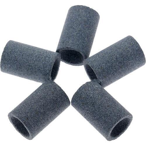 5 PCS Round Professional Dart Sharpener Dart Accessories Sand Stone Brokers for Steel Tip Point Needle Darts Sharpening Stone