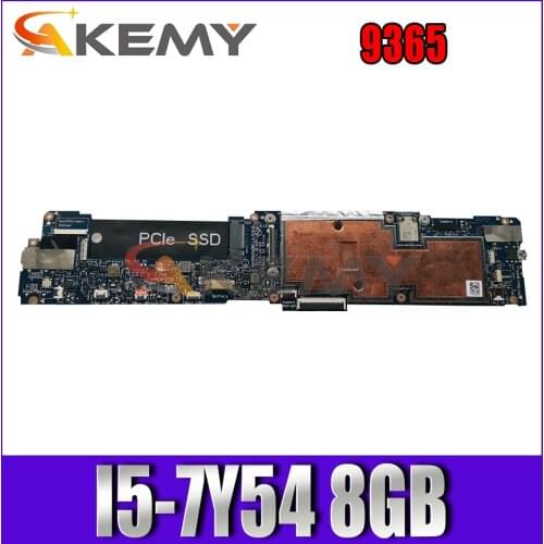 Akemy BRAND NEW I5-7Y54 8GB FOR DELL XPS 9365 Laptop Motherboard BAZ80 LA-D781P CN-0CCC56 CCC56 Mainboard 100% tested