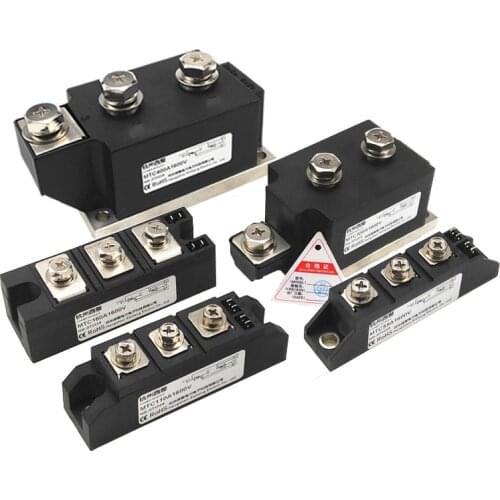 Bidirectional Thyristor MTC110A1600V Thyristor Module 160A 200A 300A-16 High Power 24V