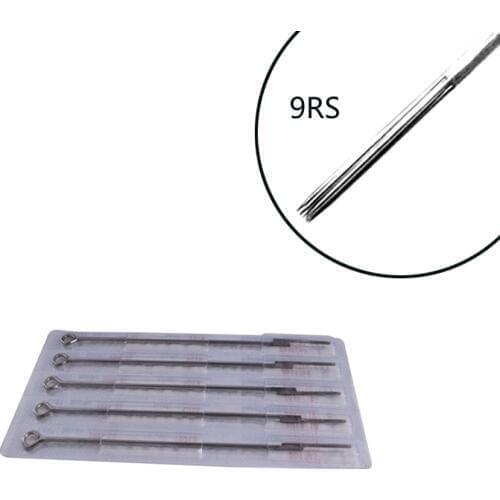 15pcs 9RS Disposable Profrssional Tattoo Needles For Tattoo machine Stainless Steel Meterial Hot Selling High quality