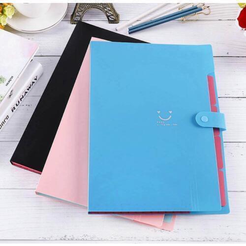 Pockets Document Bag File Folder Expanding Wallet Cells Portable Organ Bag A4 Organizer Paper Holder Office School Supplies