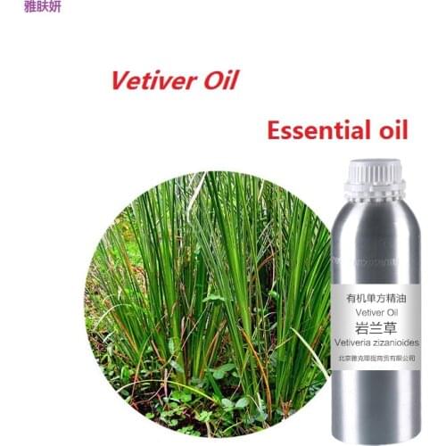 Massage oil 50g-10g/bottle vetiver essential oil organic cold pressed vegetable & plant oil skin care oil free shipping