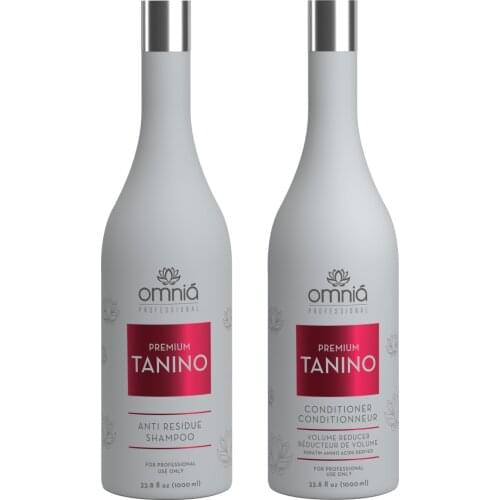 NEW Brazilian Omnia Taninoplastie Hair Straightener Treatment