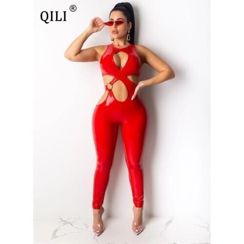Qili Womens Evening Trouser Overalls
