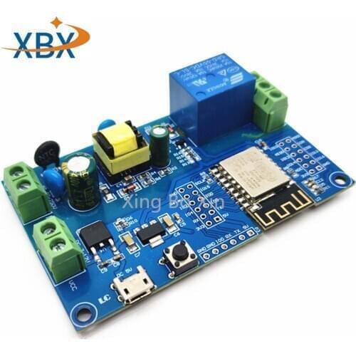 Free Shipping AC 220V DC 12V WIFI Relay Switch ESP-12F Remote Control Smart Home ESP8266 Relay Module