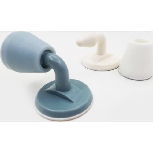 Punch Free Self-adhesive Tape Silica Gel Door Stopper Door Holder Door StickerSilent Door Sucked Cushion Door Wall Collision