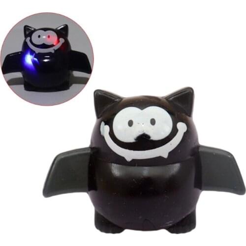 Light Up Halloween Toys Glowing Rings for Kids Play in the Dark with LED Lights Holiday Gifts