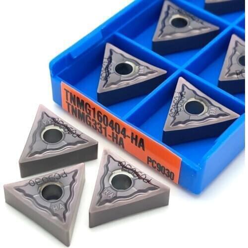 Turning tool TNMG160404 HA PC9030 high quality 100% original external turning tool TNMG 160404 carbide stainless steel blade