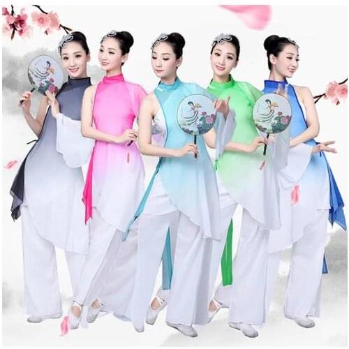 Traditional chinese folk dance costume for woman dance costumes kids costume yangko girl children dress women yangge clothing