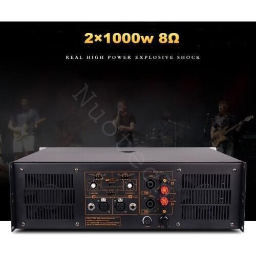 Nuotech High Power Amplifier HiFi Professional Stage Power Amplifier 2200w Max