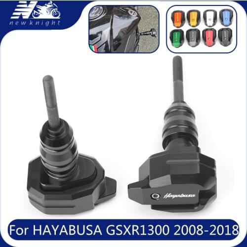Motorcycle CNC Falling Protection Frame Slider Fairing Guard Anti Crash Pad Protector For Suzuki HAYABUSA GSXR1300 2008-2018