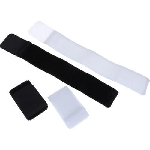 1Pair Sport Fixing Belt Soccer Shin Guard Stay Fixed Bandage Tape Shin Pads Prevent Drop Off Adjustable Elastic Sports Bandage