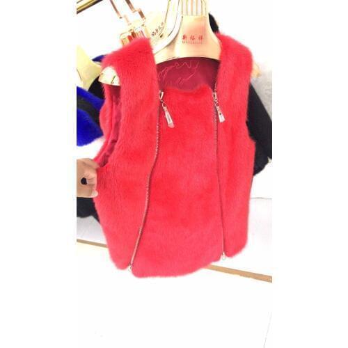 2019 womens outerwear coats new Mink Fur Vest Real Mink Fur Vest Outwear