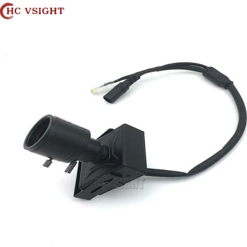 3Megapixel Varifocal Lens With IR Filter 2.8-12mm 1/2.5 '' Manual Focus and Zoom MINI IP Camera