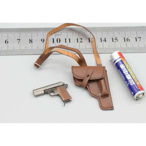 73036 1:6th Soviet Tank Female Lieutenant Weapon + Holster Model for 12"