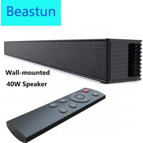 TV Speaker Powerful Soundbar HDMI-compatible OPT Music Center Bluetooth Subwoofer Speakers Home Theater Sound System with Remote
