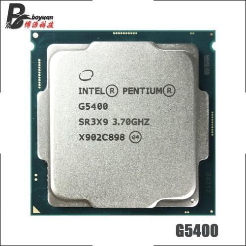 Intel Pentium G5400 3.7 GHz Dual-Core Quad-Thread CPU Processor 4M 54W LGA 1151