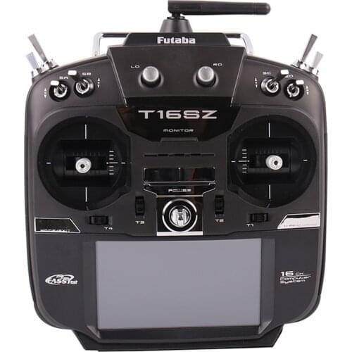 Original Futaba T16SZ 16-channel remote control with color screen with 2.4G R7008SB receiver for RC helicopter / fixed wing