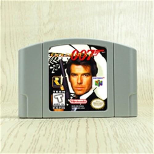 Golden Eye GoldenEye 007 For 64 Bit Game Cartridge USA Version NTSC Format