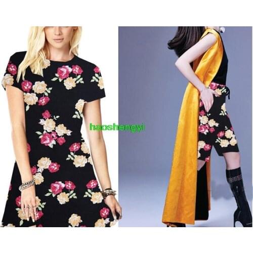 Flower language texture imported high count pure cotton fashion fabric