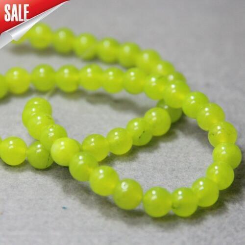 8mm Fashion Lemon Malay Chalcedony Beads Round DIY Beads Stone Accessory Parts Hand Made 15inch Jewelry Making Design Wholesale