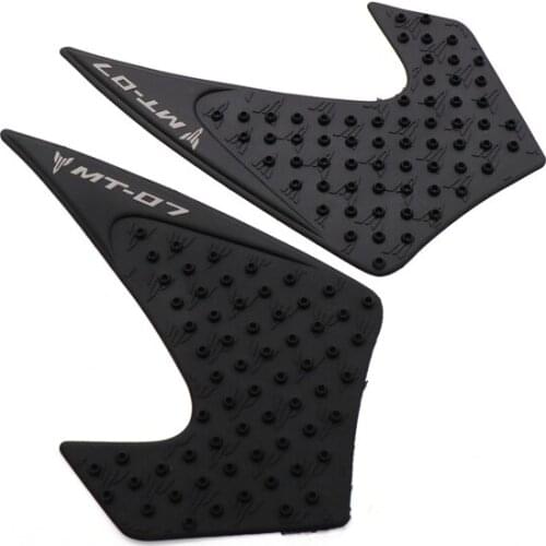 MT07 MT-07 13-17 Motorcycle Stickers Anti Slip Fuel Tank Pad Knee Grip Sticker For Yamaha MT-07 2013 2014 2015 2016 2017