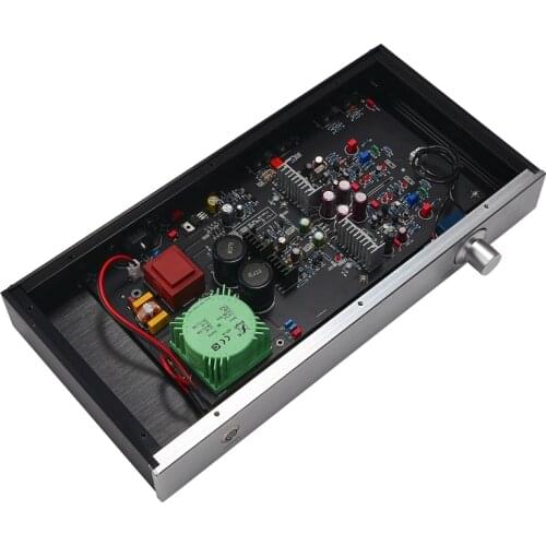 Latest AM2 FET Field Effect Tube HiFi Audio Preamplifier Stereo Single-Ended Pre-Amplifier NOVER 10000UF/35V*2 Capacitance